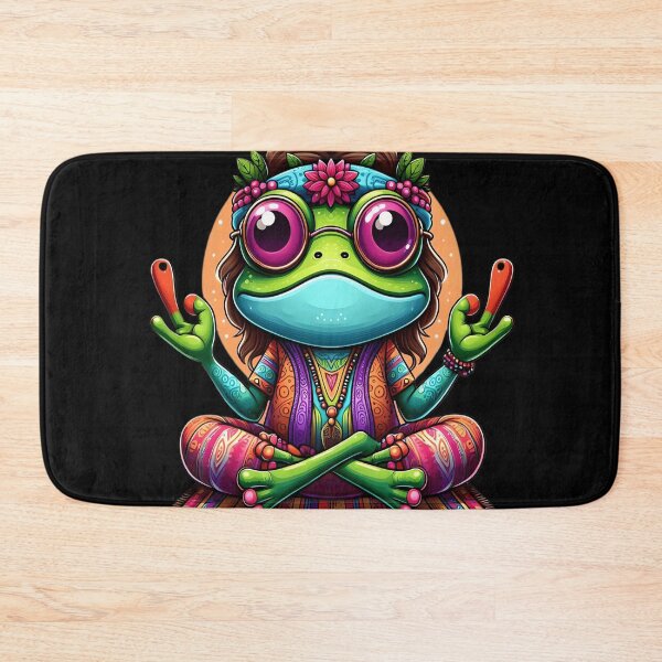 Item preview, Funny Yoga frog  designed and sold by GrowDrak.