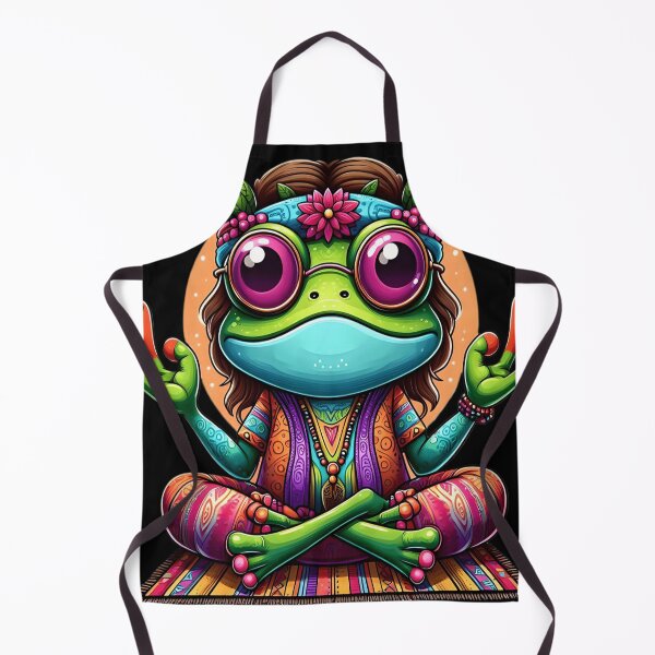 Item preview, Funny Yoga frog designed and sold by GrowDrak.