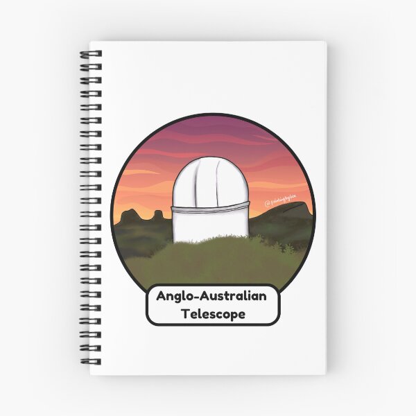 Item preview, Anglo-Australian Telescope with sunset designed and sold by paintingbybex.
