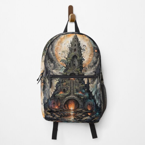 Item preview, Enchanted Mystical Tower designed and sold by ByteyCreatives.