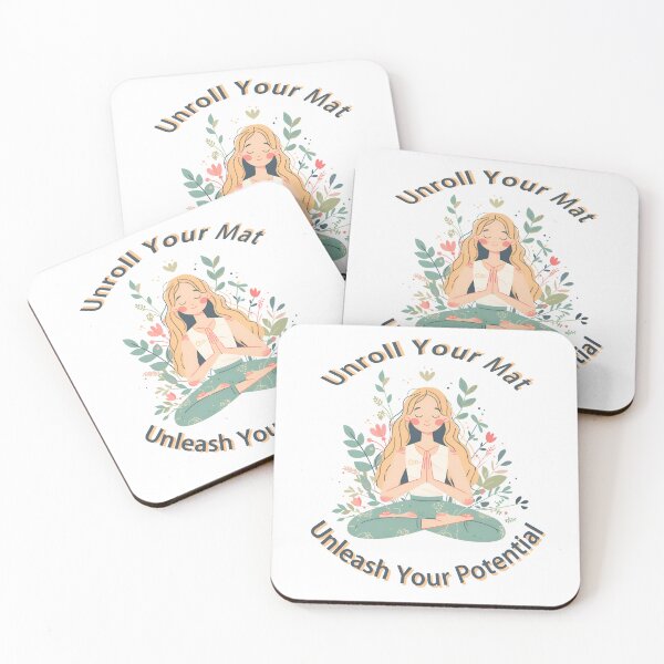 Item preview, Unroll Your Mat, Unleash Your Potential designed and sold by MorrinaStyle.