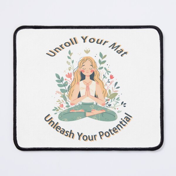 Item preview, Unroll Your Mat, Unleash Your Potential designed and sold by MorrinaStyle.