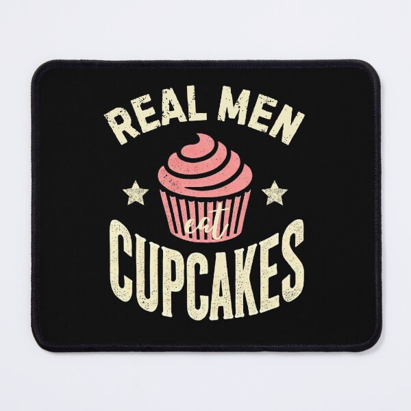 Item preview, Real Men Eat Cupcakes Distressed Vintage Look designed and sold by PantatKiller.