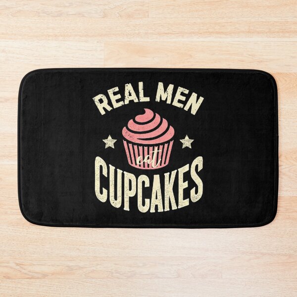 Item preview, Real Men Eat Cupcakes Distressed Vintage Look designed and sold by PantatKiller.