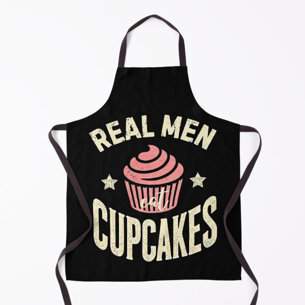Item preview, Real Men Eat Cupcakes Distressed Vintage Look designed and sold by PantatKiller.