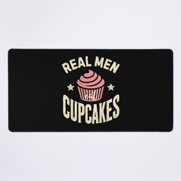 Item preview, Real Men Eat Cupcakes Distressed Vintage Look designed and sold by PantatKiller.