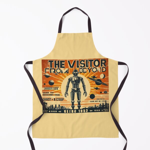 Item preview, Vintage poster (The visitor from beyond) designed and sold by Bubble-Boris.