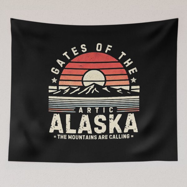 Item preview, Gates of Arctic Alaska Vintage Mountain Adventure designed and sold by PantatKiller.