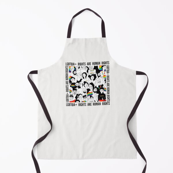 Item preview, LGBTQIA+ Rights are Human Rights, Pride designed and sold by SuchWowDesign.