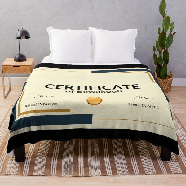 Item preview, Certificate of bewakoofi Hindi/Urdu Slang designed and sold by Amnaatiq.