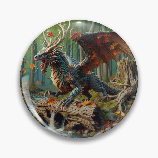 Item preview, Forest Dragon In The Deep Woods designed and sold by Xsquilax.