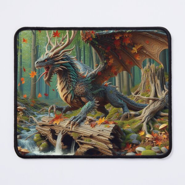 Item preview, Forest Dragon In The Deep Woods designed and sold by Xsquilax.
