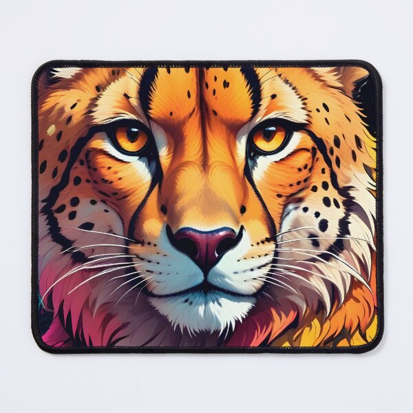 Item preview, Colorful And Majestic Cheetah Face designed and sold by Adelberton.
