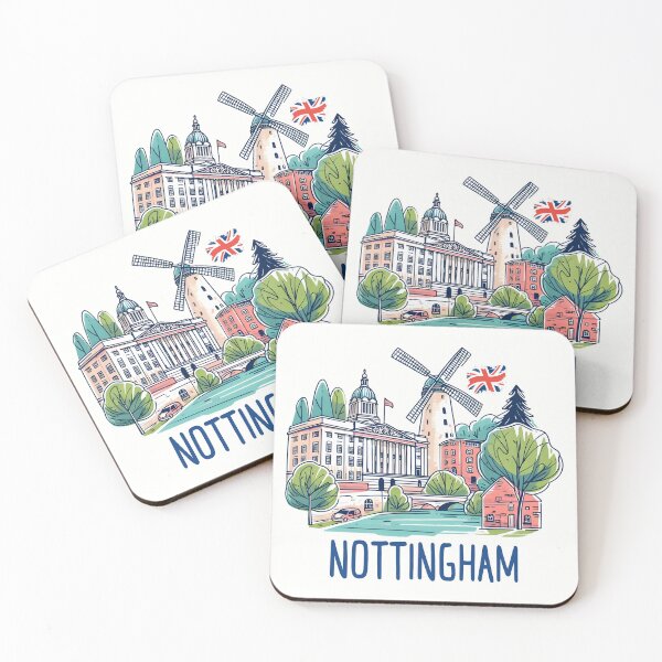 Item preview, Nottingham England UK designed and sold by WanderlustCoCo.