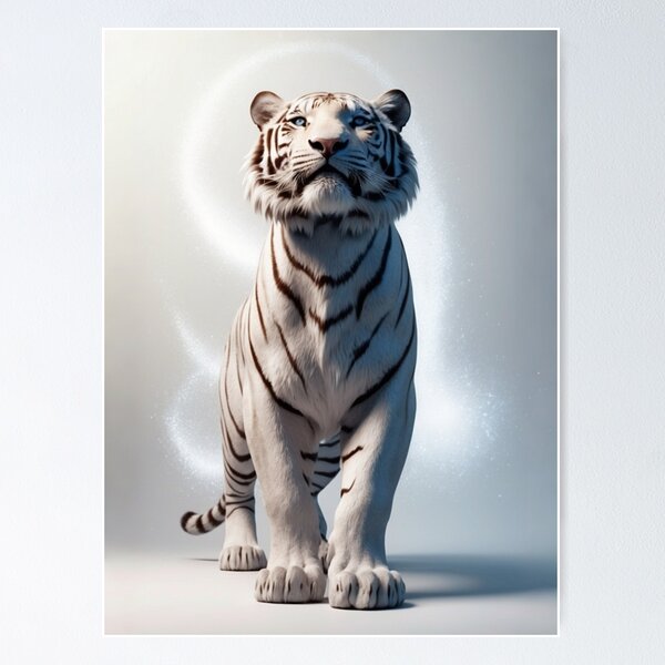 Item preview, Majestic White Tiger Design by LaLi Designs designed and sold by LaLi-Designs.