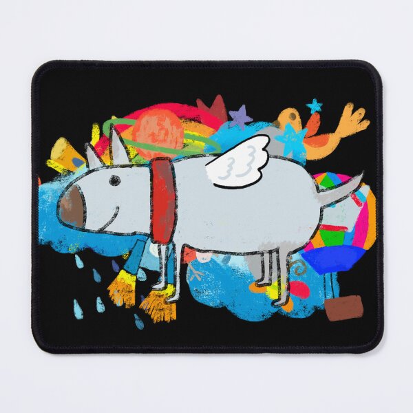 Item preview, Flying Dog designed and sold by IdinDesignShop.