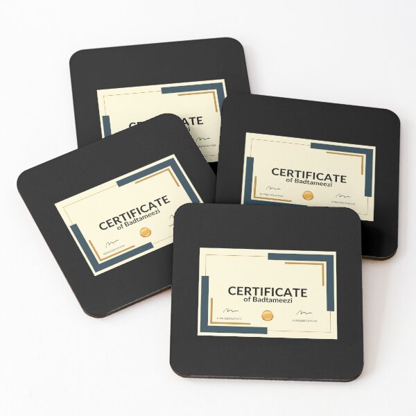 Item preview, Certificate of badtameezi Hindi/Urdu Slang designed and sold by Amnaatiq.