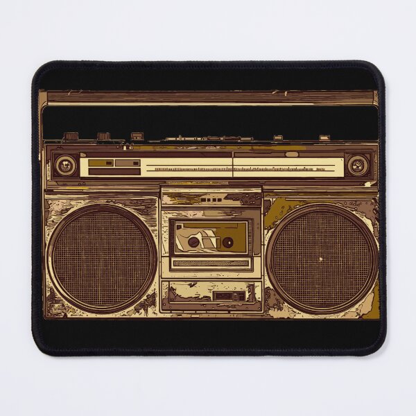 Item preview, Boombox With A Vintage Rugged Touch designed and sold by OwnTheAvenue.