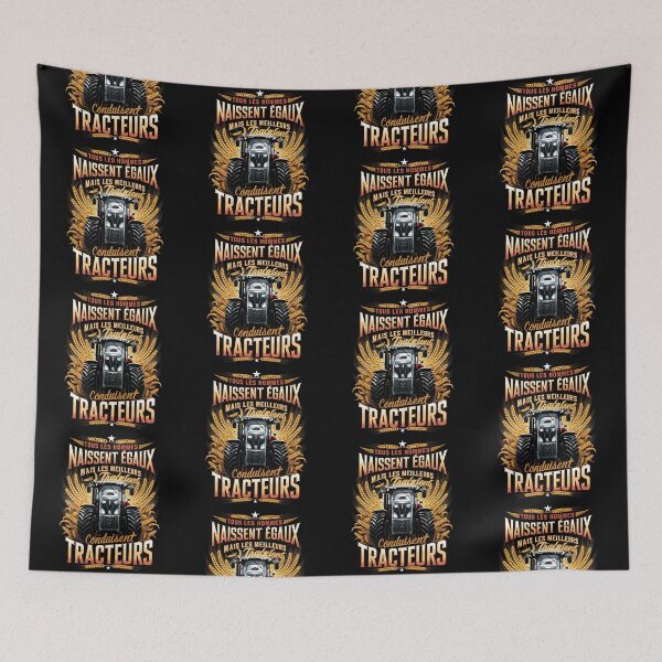 Item preview, Tous les hommes naissent égaux, mais les meilleurs conduisent tracteurs designed and sold by Zibis09.
