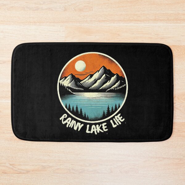 Item preview, Rainy Lake Life Vintage Mountain Lake designed and sold by PantatKiller.