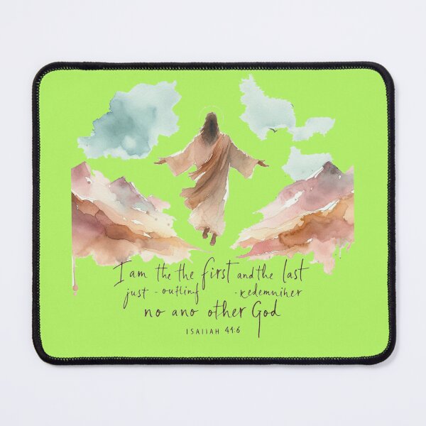 Item preview, I Am the First and the Last - Isaiah 44:6, designed and sold by PaintMeWorld.