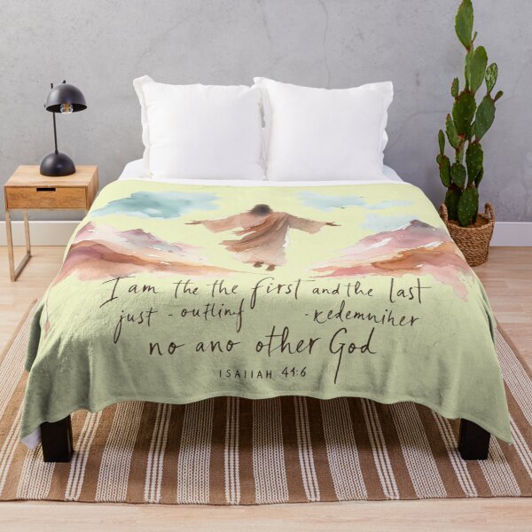 Item preview, I Am the First and the Last - Isaiah 44:6, designed and sold by PaintMeWorld.