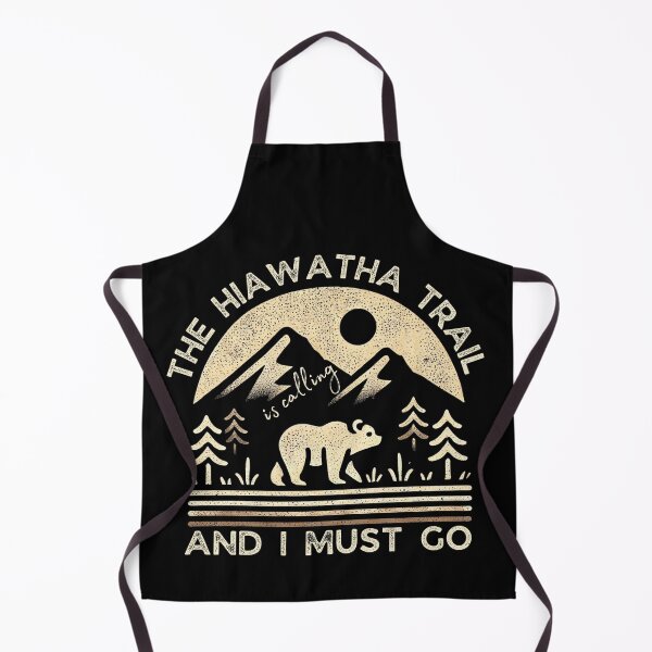 Item preview, The Hiawatha Trail is Calling and I Must Go - Vintage Mountain Design designed and sold by PantatKiller.