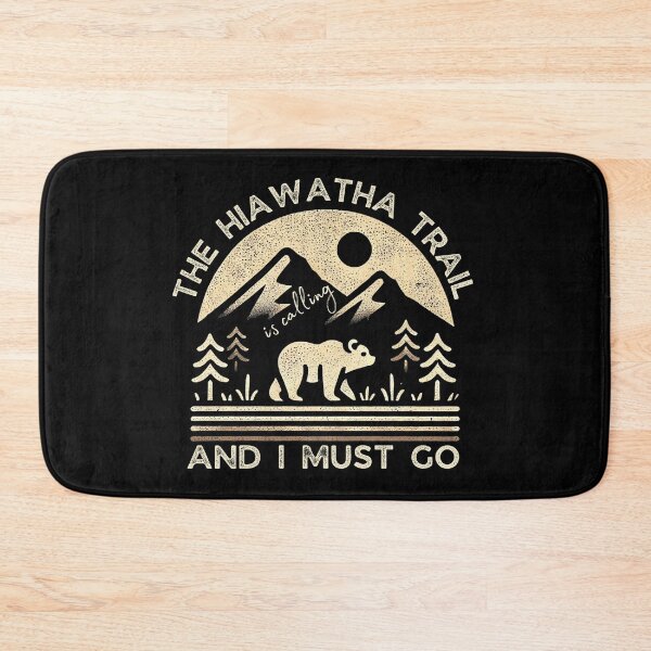 Item preview, The Hiawatha Trail is Calling and I Must Go - Vintage Mountain Design designed and sold by PantatKiller.