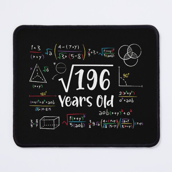 Item preview, Square Root of 196 14th Birthday 14 Year Old Gifts Math Bday designed and sold by Blok45.