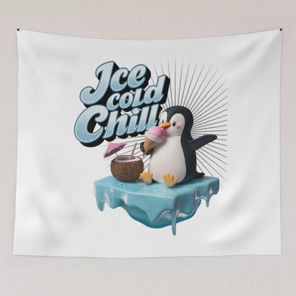 Item preview, Cold chillin- Ice cold chill designed and sold by JansenGS.
