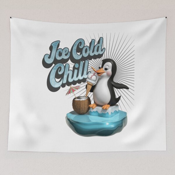 Item preview, Cold chillin- Ice cold chill designed and sold by JansenGS.