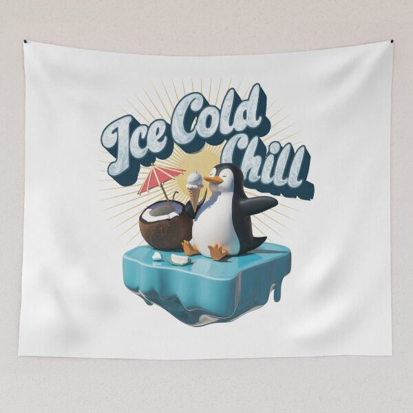 Item preview, Cold chillin- Ice cold chill designed and sold by JansenGS.