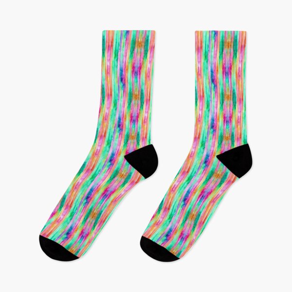 Item preview, Multicolored vertical stripes, watercolor designed and sold by patterncrow.