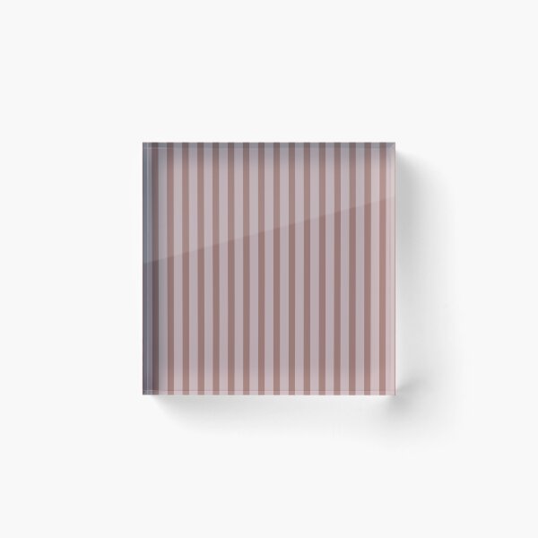 Item preview, Geometric Warm Neutrals Burlwood And Burnished Lilac Vertical Stripes designed and sold by Triplicate Limited.