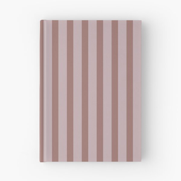 Item preview, Geometric Warm Neutrals Burlwood And Burnished Lilac Vertical Stripes designed and sold by Triplicate Limited.