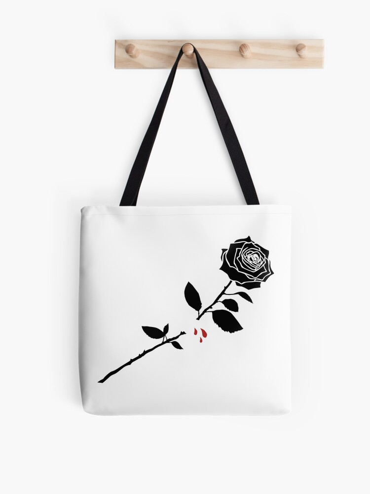 The Rose (golden) - Large Graphic Tote Bag for Sale by Kuroclover