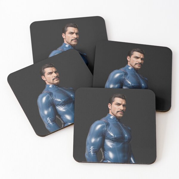 Item preview, Sleek Power in Blue Latex designed and sold by tomfromfinland.