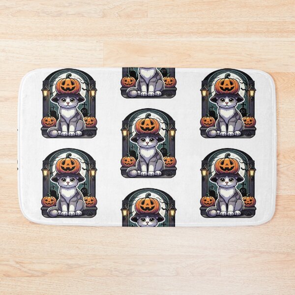 Item preview, Cute Cat Halloween designed and sold by chanyawee.