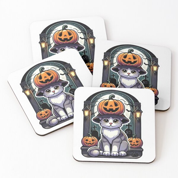 Item preview, Cute Cat Halloween designed and sold by chanyawee.