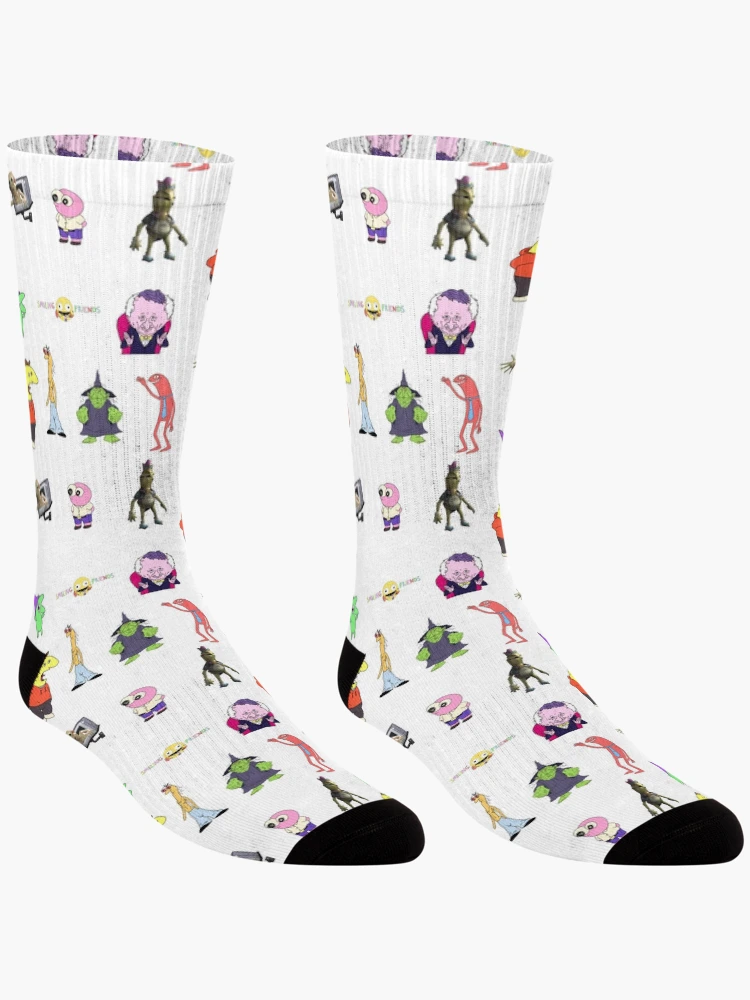 Thumbnail 3 of 5, Socks, Smiling Friend Bundle Sticker designed and sold by DJava-ArtO.
