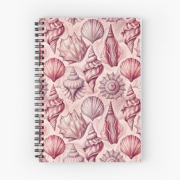 Item preview, Pink Seashell Pattern designed and sold by patterncrow.