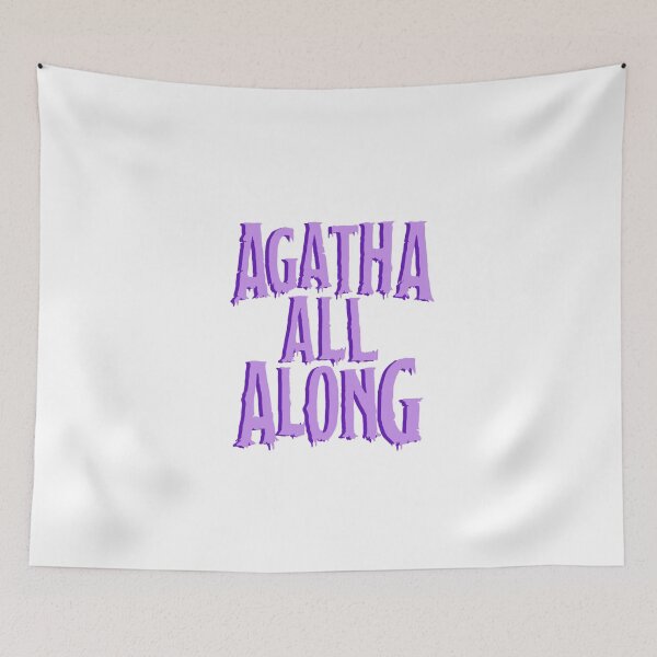 Artikelvorschau, Agatha All Along entworfen und verkauft von Mystical Illustrations.