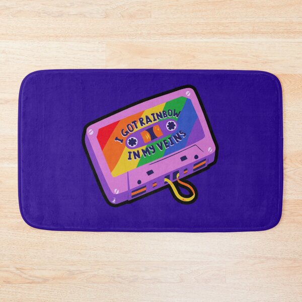 Item preview, I Got Rainbow In My Veins - LGBTQIA+ Support  designed and sold by SuchWowDesign.