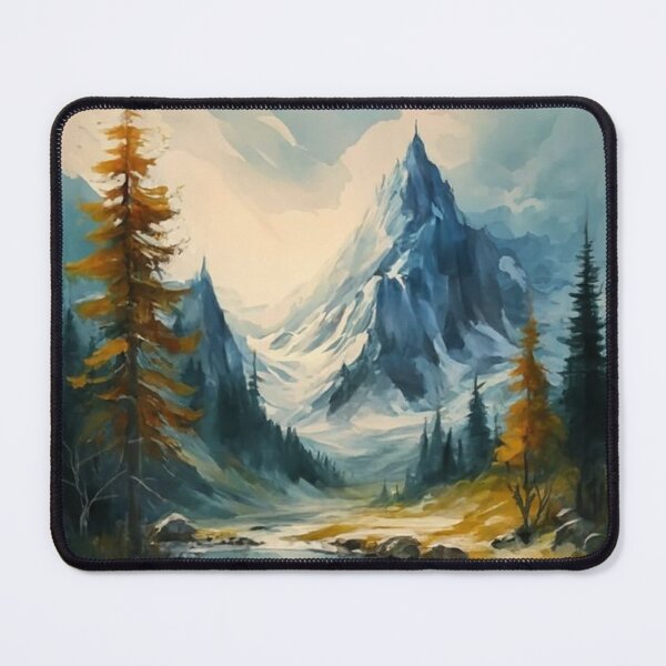 Item preview, Mountain Valley Watercolor Art designed and sold by Vicky021.