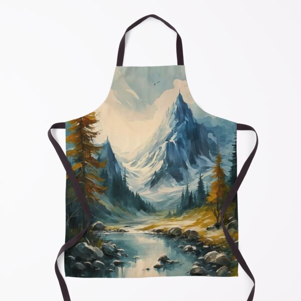 Item preview, Mountain Valley Watercolor Art designed and sold by Vicky021.