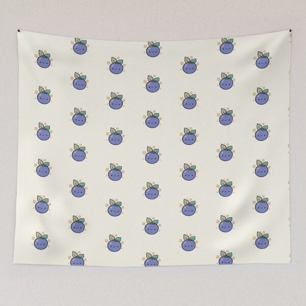 Item preview, Cute blueberries illustration  designed and sold by Artofmayara.