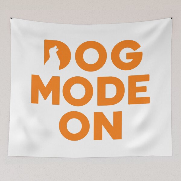 Item preview, "Dog Lover's Dream: Dog Mode ON for National Dog Month 2024" designed and sold by artworkathome.