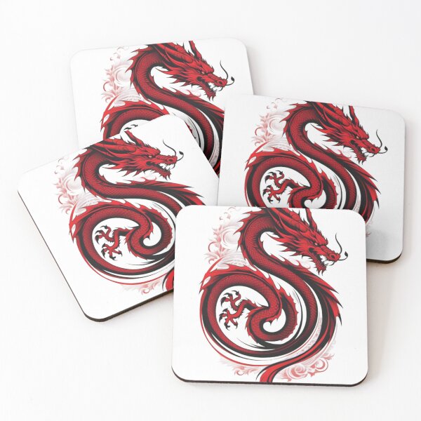 Item preview, Japanese Red Dragon Fury designed and sold by PulsePop.