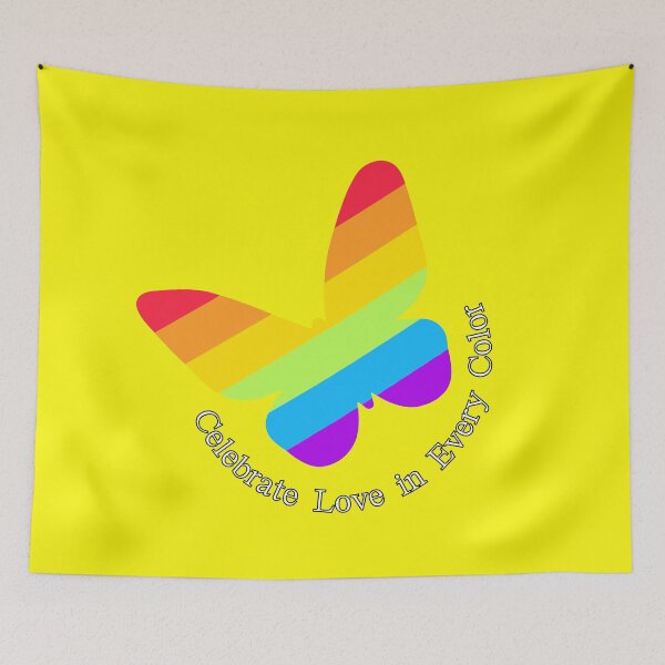 Item preview, Celebrate Love In Every Color - LGBTQIA+ Support  designed and sold by SuchWowDesign.