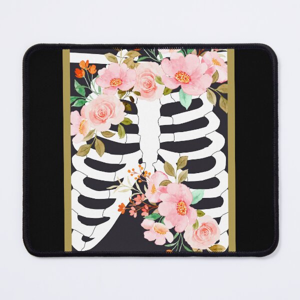 Item preview, Skeleton bones flowers designed and sold by Franky-wild-art.